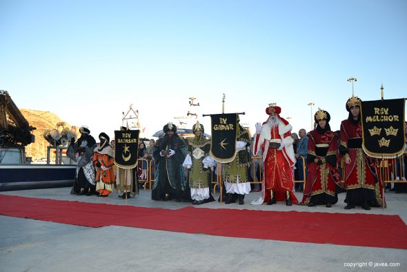 Llegada de los Reyes Magos a Xàbia (foto de archivo)