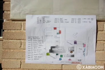 Mapa de la intervención
