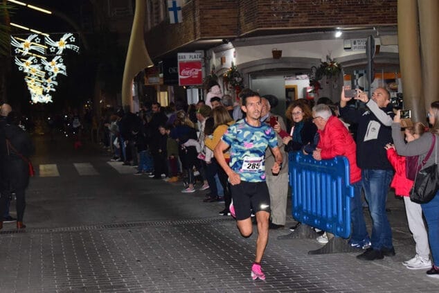 Imagen: Moha Rida durante la carrera