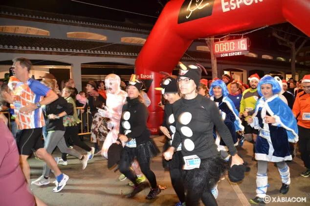 Imagen: Momento de la salida