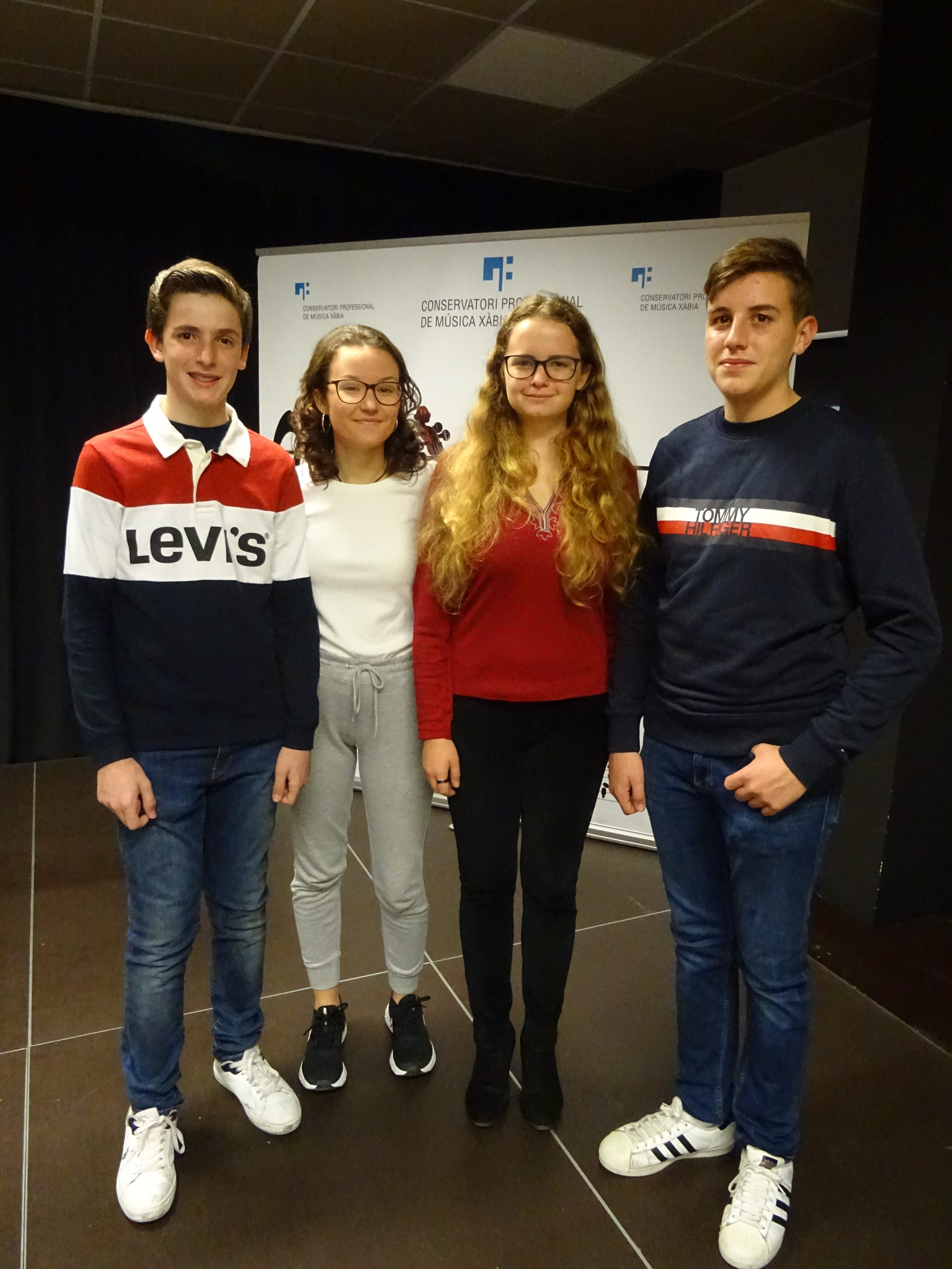 Imagen: Músicos de Xàbia seleccionados para la Orquesta Joven