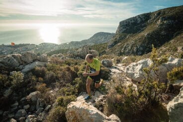 Nasio Cardona durante la prueba