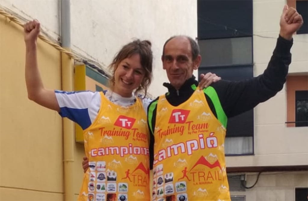 Imagen: Nasio Cardona junto a Aida Pérez