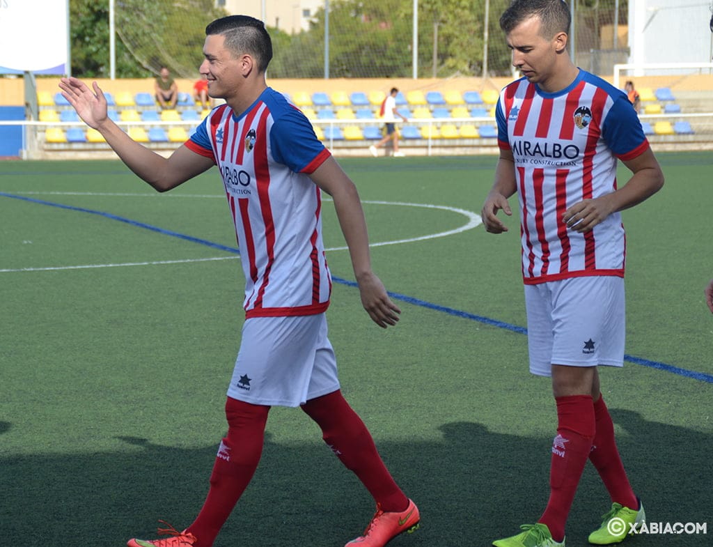 Imagen: Paco y Paolo jugadores del CD Jávea