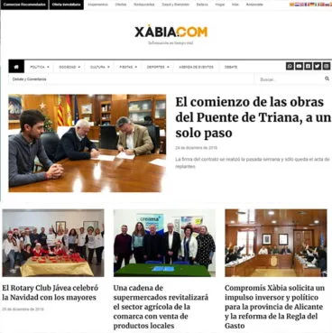 Portada de Xàbia