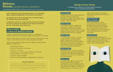 Programación de actividades de la Semana de la Diversidad Cultural