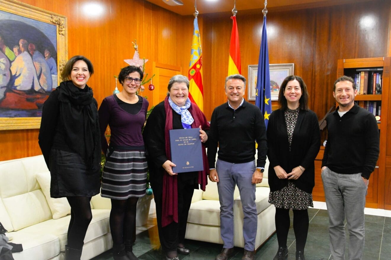 Recepción de la soprano Ana María Sánchez