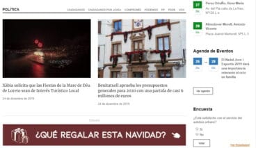 Sección de política y servicios