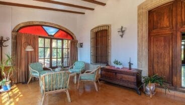 Zona de estar en un chalet en venta en el Puerto de Jávea – Vicens Ash Properties