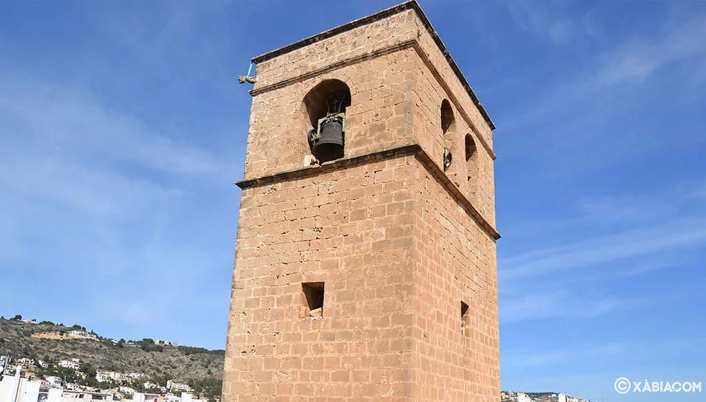 Campanario de la Iglesia Fortaleza de San Bartolomé de Jávea