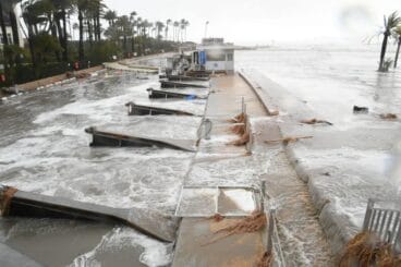 Canal de la Fontana en la Playa del Arenal