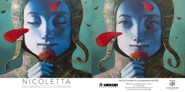 Imagen: Cartel de la exposición de Nicoletta