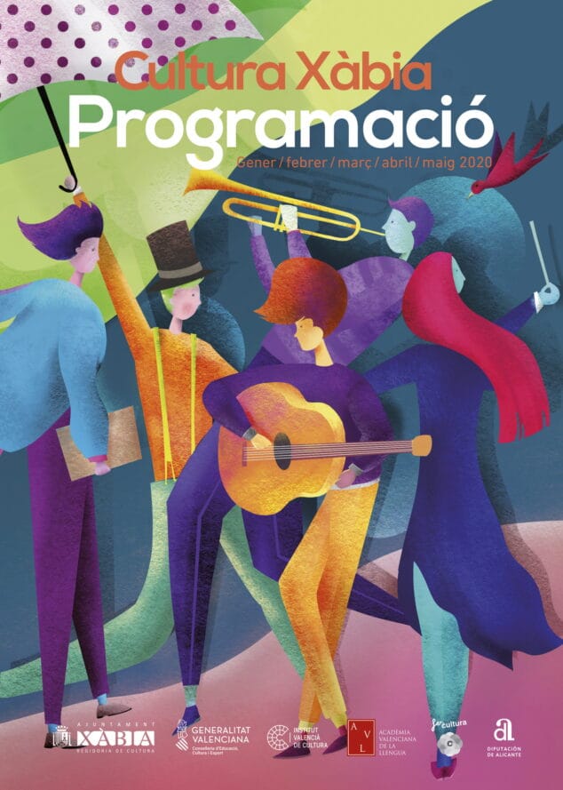Imagen: Cartel del primer cuatrimestre cultural 2020