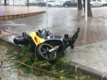 Consecuencias del viento