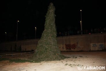 Cremà del Pi de Sant Antoni Xàbia
