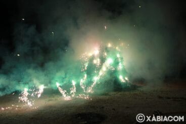 Cremà del Pi de Sant Antoni Xàbia