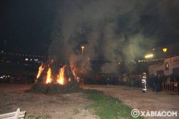 Cremà del Pi de Sant Antoni Xàbia