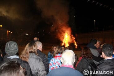 Cremà del Pi de Sant Antoni Xàbia