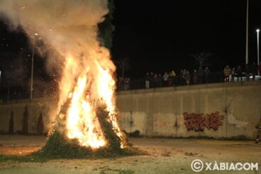 Cremà del Pi de Sant Antoni Xàbia