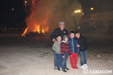 Cremà del Pi de Sant Antoni Xàbia