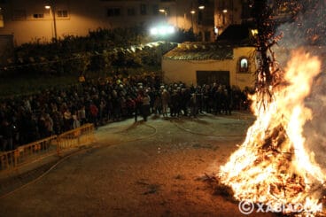Cremà del Pi de Sant Antoni Xàbia