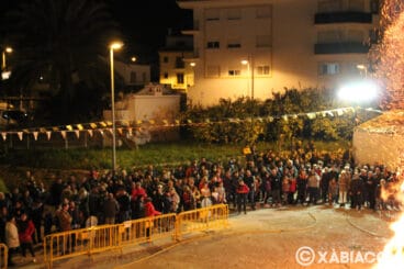 Cremà del Pi de Sant Antoni Xàbia