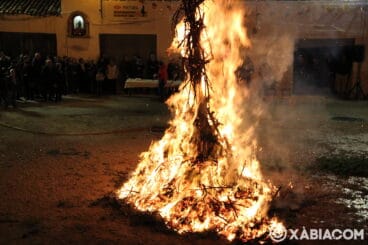 Cremà del Pi de Sant Antoni Xàbia