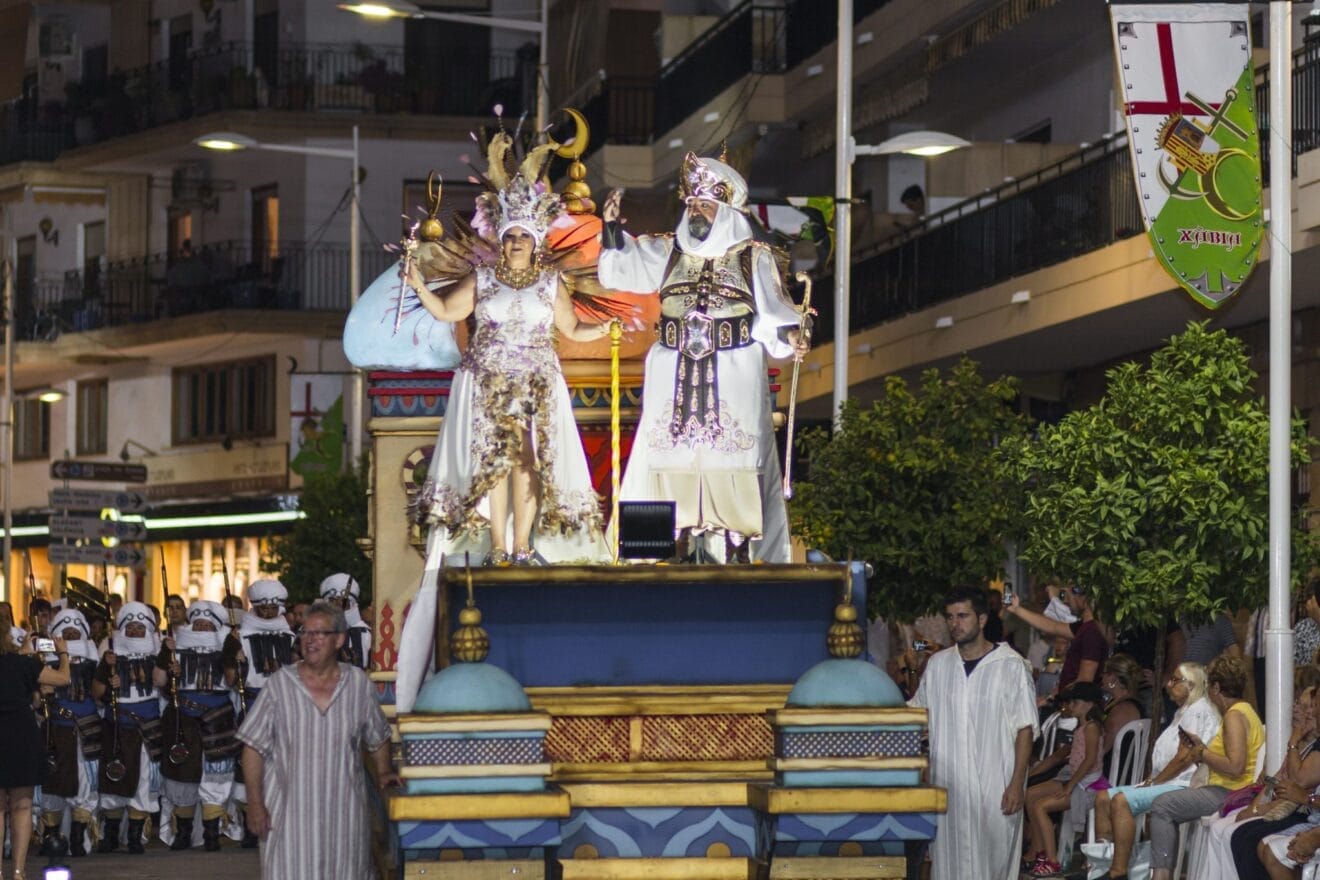 Desfile de Gala 2019. Capitán y capitana