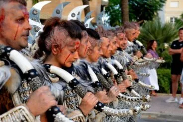 Escuadra Faciners en el desfile de 2017