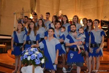 Filà Faciners en el ofrenda a Sant Jaume 2019