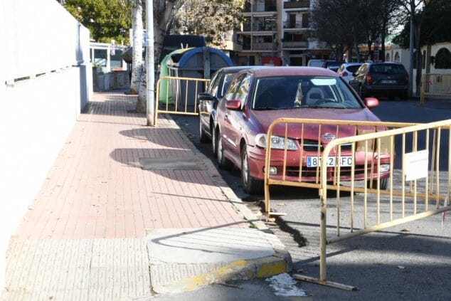 Imagen: Inicio de las obras en Avenida Els Furs