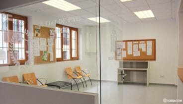 Interior del Juzgado de Paz de Jávea