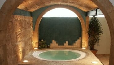 Jacuzzi en una casa de pueblo en Jávea – Terramar Costa Blanca