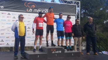 Los líderes de la general, metas volantes y montaña en Xàbia