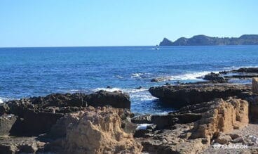 Piedra tosca de la playa del Primer Montañar