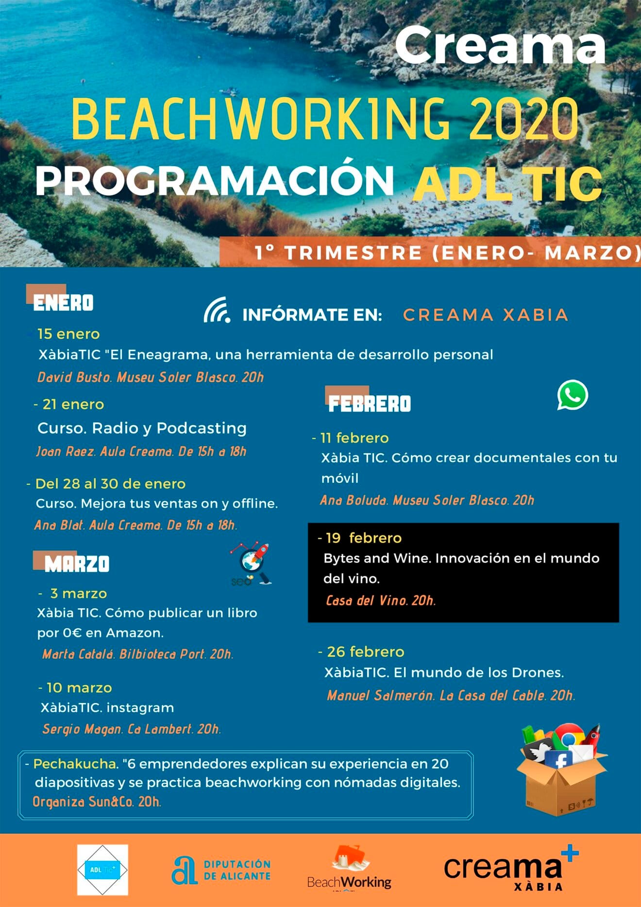 Programación de Beachworking 2020