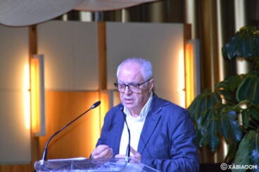 Ricard Pérez en su discurso