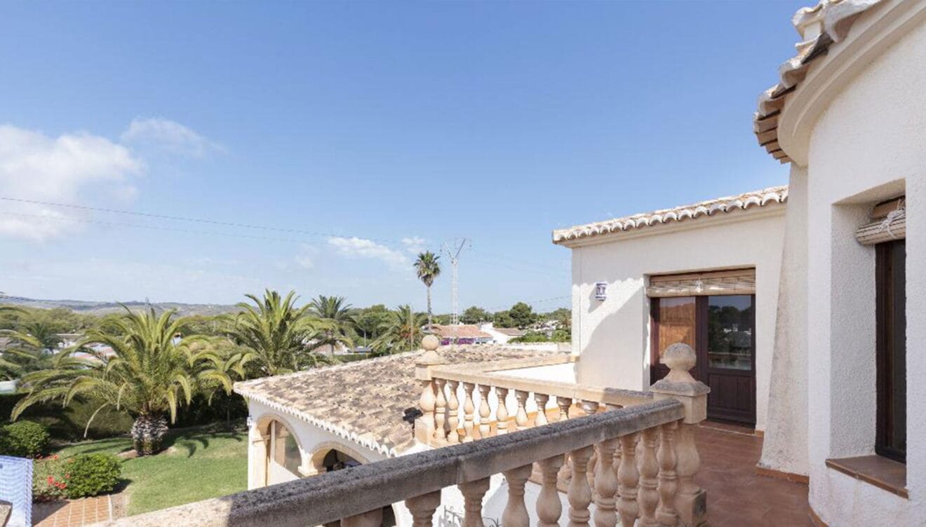 Vistas desde la terraza de un chalet de alquiler en Jávea - Quality Rent a Villa