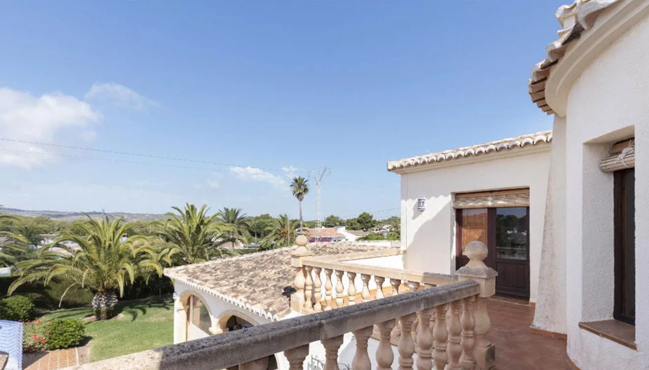 Vistas desde la terraza de un chalet de alquiler en Jávea - Quality Rent a Villa