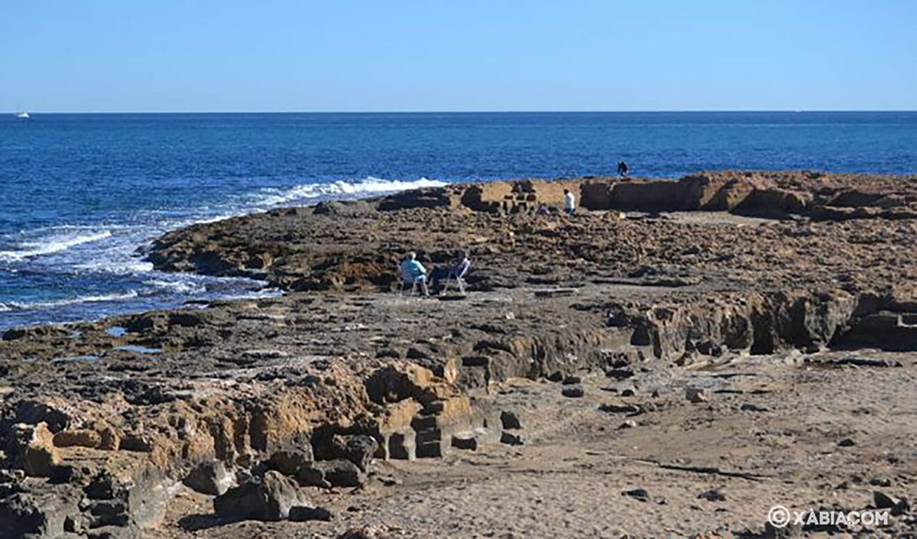 Una de las zonas de la Playa del Primer Montañar