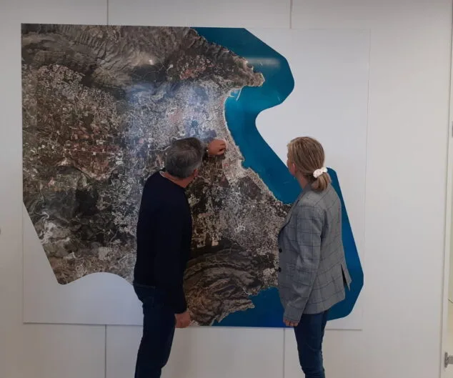 Imagen: Visita de la consellera de Gobernación a Xàbia por el temporal