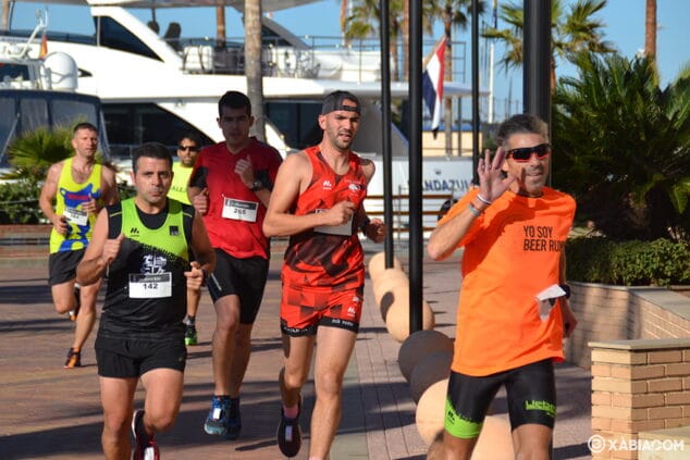 Imagen: Xabiero durante la carrera