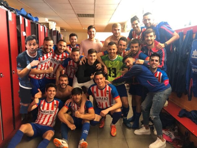 Imagen: Jugadores del CD Jávea