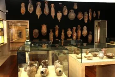 Conjunto de ánforas de diferentes tipos