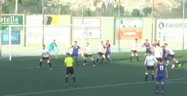 Imagen: Ataque del CD Jávea en Muro