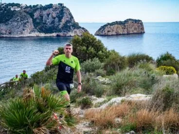 Atletas del Llebeig en la Granadella Trail 2020