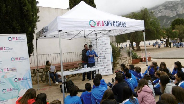 HLA San Carlos participa en la Semana Cultura del Colegio Carmelitas de Dénia
