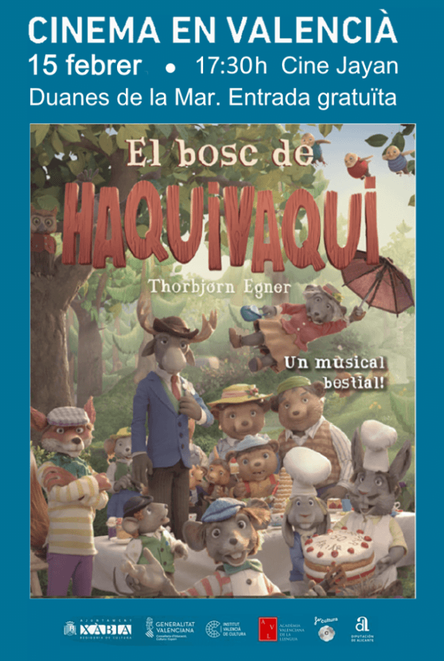 Imagen: Cinema en Valencià en Xàbia