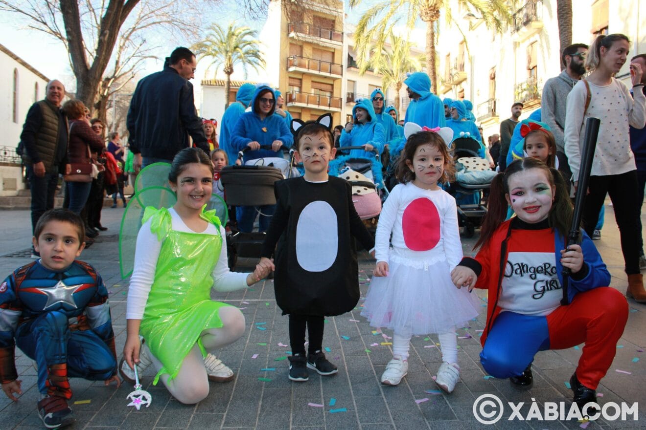 Desfile de Carnaval Infantil Xàbia 2020