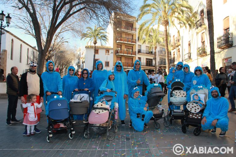 Xàbia 2020 Karnevalsparade für Kinder